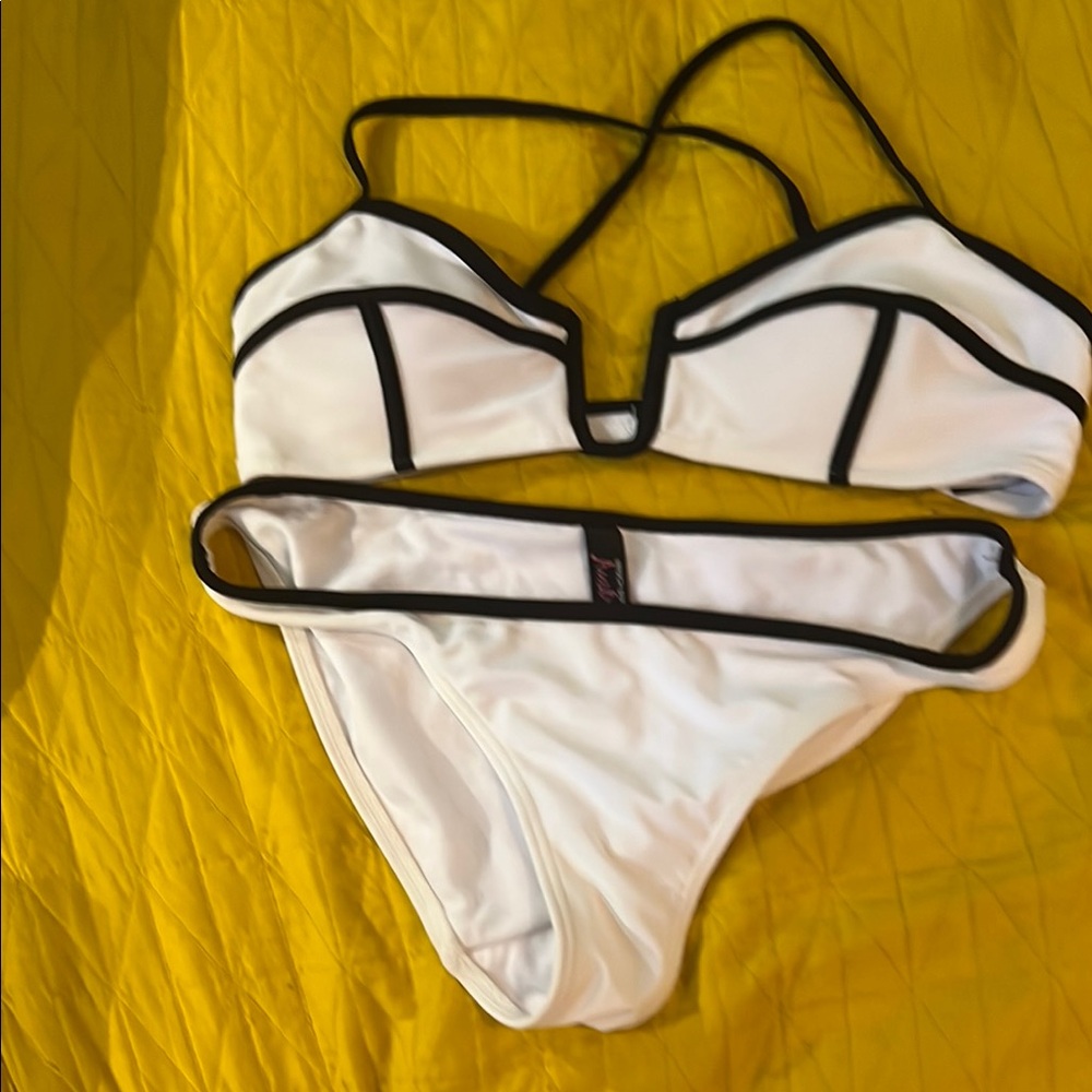 Australia Luxe Collective White and Black Bikini
